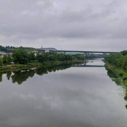 Moselbrücke Perl nach Schengen