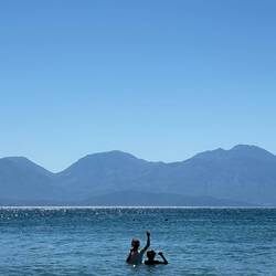 Vraiment une belle vue depuis la plage!
