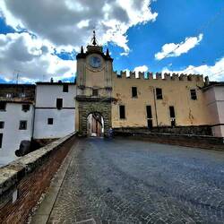 Even het stadje Capranica verkennen