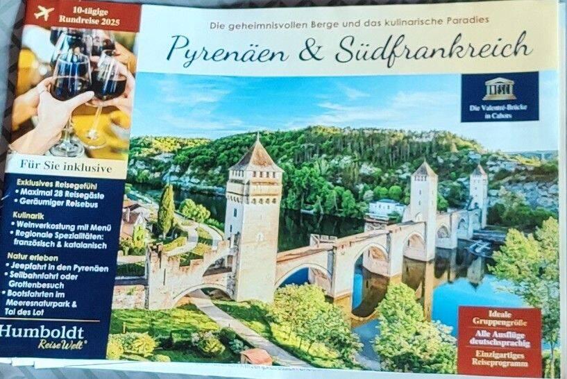Südfrankreich und die Pyrenäen waren das Reiseziel.