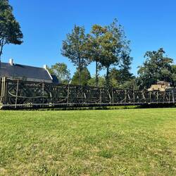 Diese Brücken wurden im Bausatz transportiert und konnten in 6 Stunden zusammengebaut werden