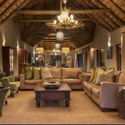 The lounge area