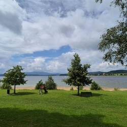 Der Moldaustausee