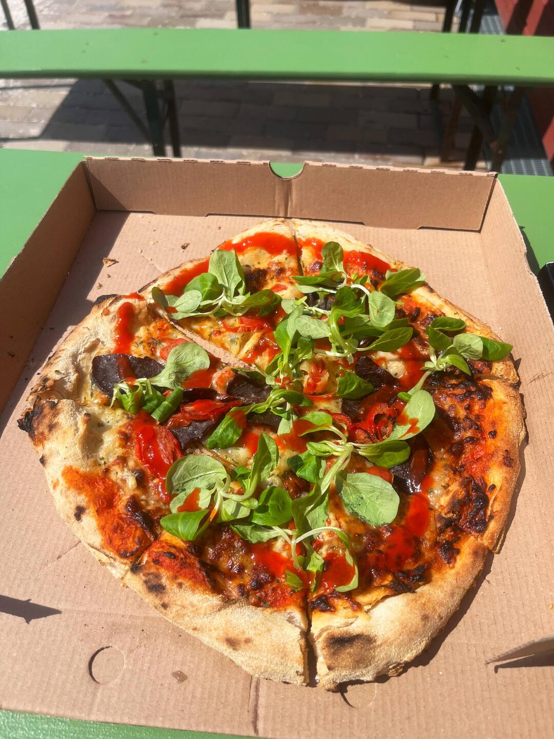 Dänische Roastbeef Pizza