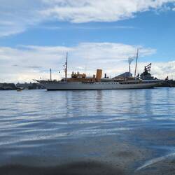 The royal yacht