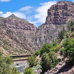 Immer am Colorado River entlang