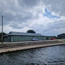 Not many schools have rowing facilties like this!
