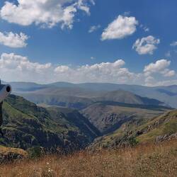 Stellplatz am Canyon erreicht.