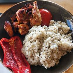 Mittagessen von Babak. Iraner sind ebenfalls unglaublich gastfreundlich ❤️