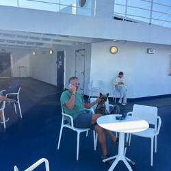 Herrchen muss noch abschalten lernen🤣