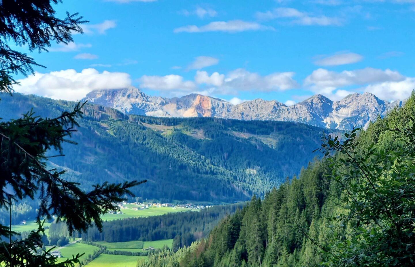 Gsieser Tal und die Sextener Dolomiten