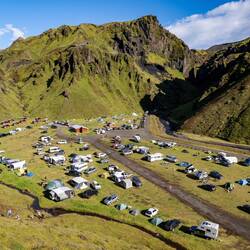 Þakgil Campsite... besser geht fast nicht