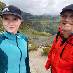 Hochmaderer Joch (2.505m) - kurze Regenpause