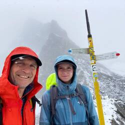 Seelücke (2.776m) bei bester Laune wieder nach 🇦🇹
