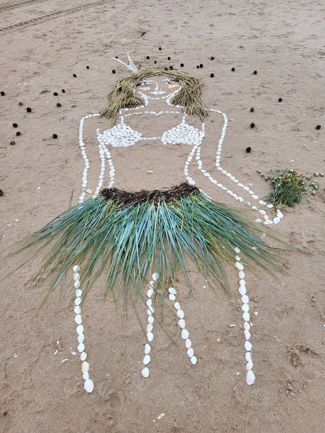 Kunst am Strand