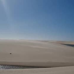 Cruising through the dunes