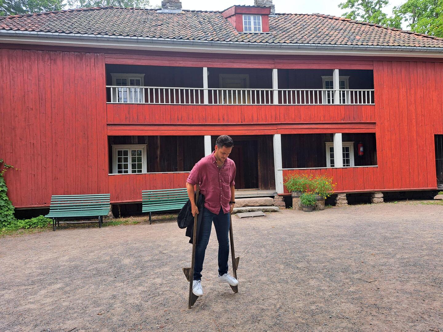 Spaß im Freilichtmuseum