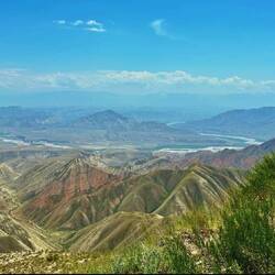 Ein Blick ins Tal des Naryn