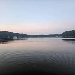Abendstimmung auf dem See