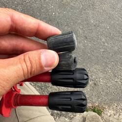 Time to replace the tips. Not all the wear was from the Camino.