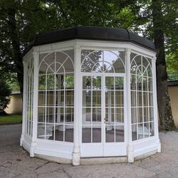 The "going on 18" pavilion at Schloss Hellbrunn