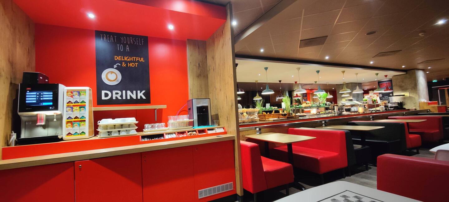 Das Frühstücksbuffet im IBIS