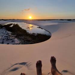 More sandy feet