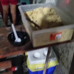Dinner time at a local churrasquinho