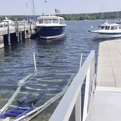 Loading C-Traveler on the trailer.