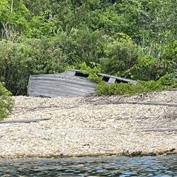 Shipwreck on Adventure Island