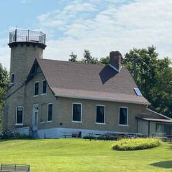 Chambers Island Lighthouse.