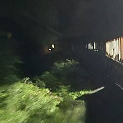 Rattling through the night