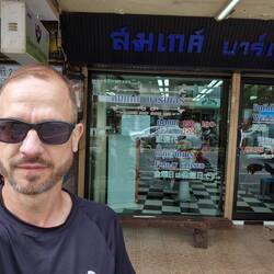 Cheapest haircut ever (right next to Mae Varee)