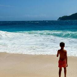 Gigantische hohe Wellen