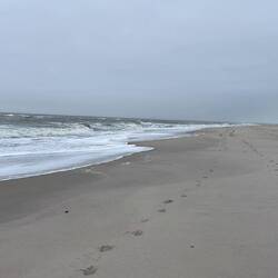 Unsere Spuren im Sand 😉