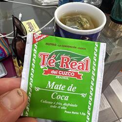 Coca Tee 🍵 Enthält bloß 0,3% Kokain