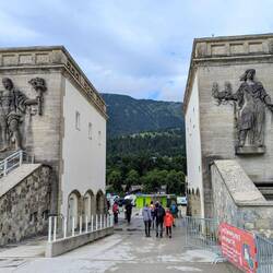 Arena der Olympischen Winterspiele 1936 in Garmisch