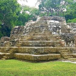 Parque Arqueológico Uaxactún, about 24 km jungle drive from Tikal.