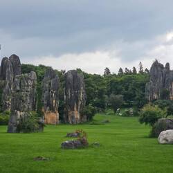 La pelouse est bien tondue, je me demande combien ils ont de jardiniers