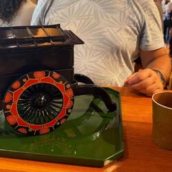 Im Palast Restaurant kann man kaiserlich Speisen.