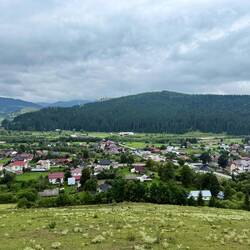 Ausblick auf Vatra Moldoviței