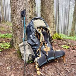 während einer kurzen Pause