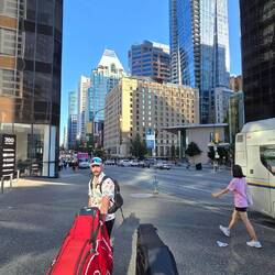 In vancouver finally
