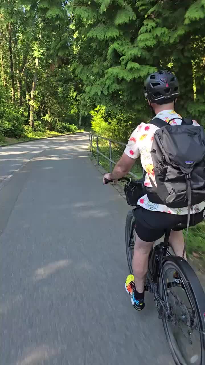 Ride through stanley Park