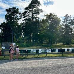 Man sieht die Häuser nicht, aber sie müssen da sein...