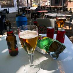 Break at 16 miles. Tasted amazing. Loopy at this point - called and annoyed my husband for a while!