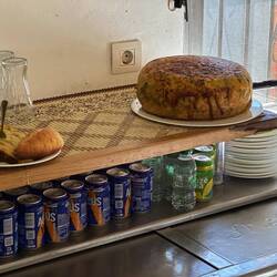 Biggest tortilla we've ever seen. Tasty too!