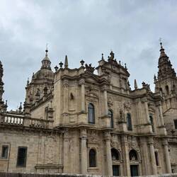 Rear view of the cathedral