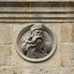 I think this dude was on the university building.