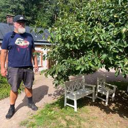 ...in "Kleine Stadt" mit Mark for scale